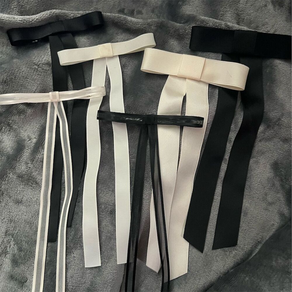 Multicolor Bow Hair Clips Set for Party/Cocktail Unisex